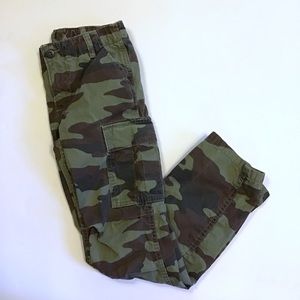Boys Camo Cargo Pants - Slim